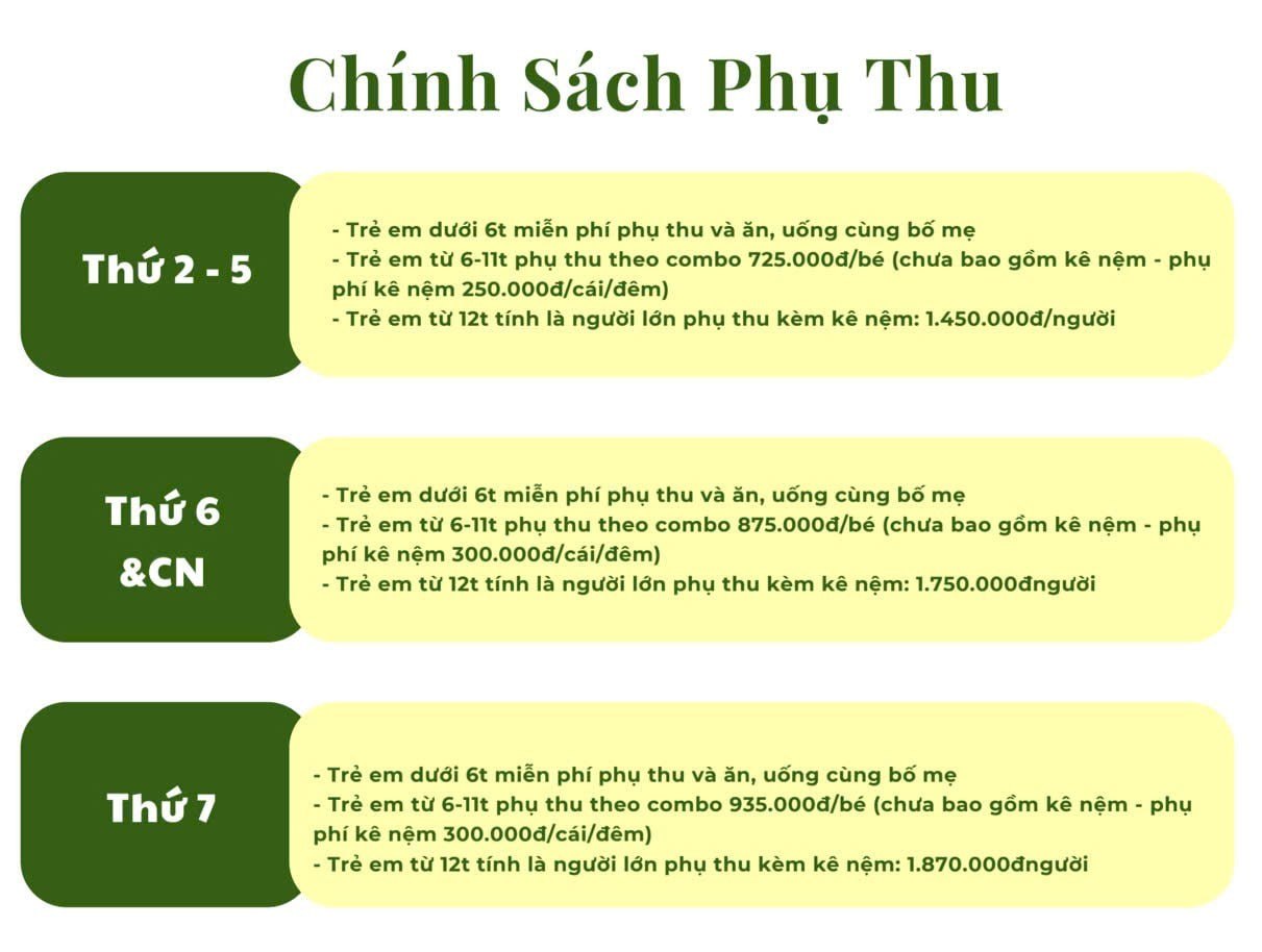 Chính sách phụ thu tại Hodota